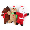 Juguetes de peluche de perros numerosas de maíz para mascotas productos de Navidad de Navidad Molar y juguetes vocales resistentes a la mordedura de perros en stock